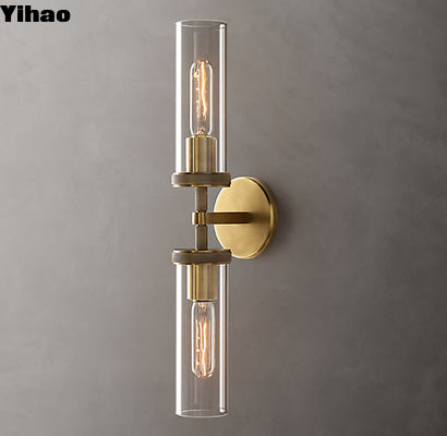 Buy Hardwired Chic Wall Illuminators with Brass Finish for Sophisticated Spaces online manufacture