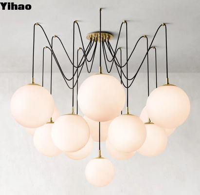 Buy RH Lighting Glass Nickel Crystal Chandeliers With Brass Frame online manufacture