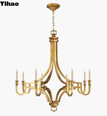 Buy CHC 1562 Mykonos Large Chandelier Aged Lron / Antique-Burnished Brass Crystal Chandelier online manufacture