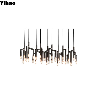 Buy Villas Hospitals AC 85-265V RAMEAU Linear Chandelier for Ceiling Installation online manufacture