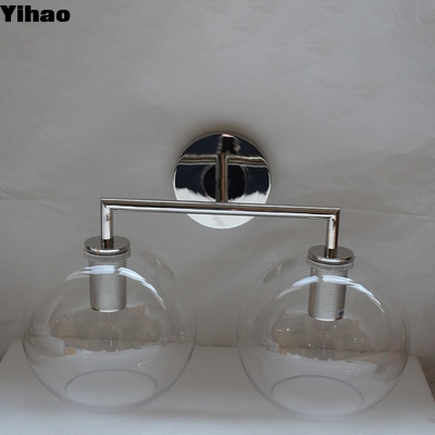 Buy Modern Brass LED Wall Lamp with Glass Shade Warm White online manufacture
