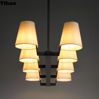 buy Adjustable Height Brass Body Suspended Pendant Light with 50000 Hours Lifespan for Modern Living Rooms online manufacture