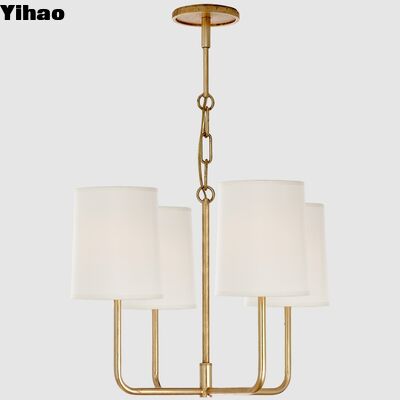 buy Luxury Modern Brass Pendant Light with Adjustable Height and 5-Year Warranty for Living Room Chandelier online manufacture
