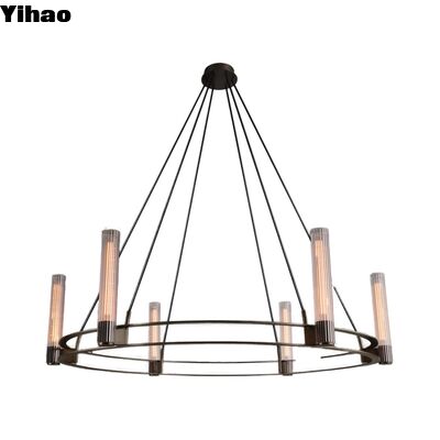 buy Modern Brass Body Pendant Light with Adjustable Height and 50000 Hours Lifespan for Living Room online manufacture