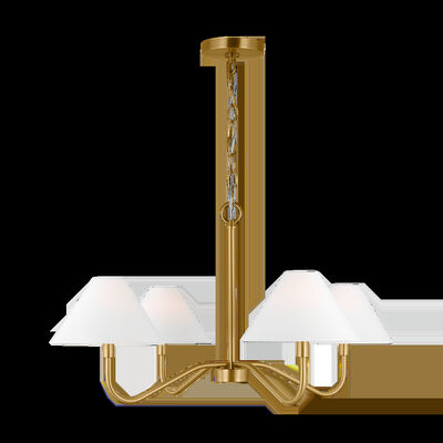buy Modern Polished Brass Chandelier with Customized Design and 50000 Hours Lifespan for Hotel and Commercial Lighting online manufacture