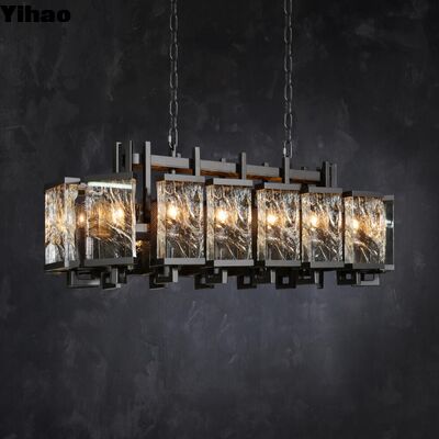 buy Vintage Style LED Pendant Light with Adjustable Height and 50000 Hours Lifespan for Indoor Decorative Lighting online manufacture