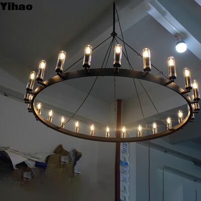 buy Handmade Brass Chandelier with 3500K Warm White Light and E12 Bulb Base for Living Room online manufacture