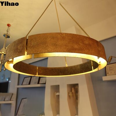 buy Brass Body Linear Chandelier with 3500K Warm White LED and 110° Beam Angle for Modern Living Rooms online manufacture