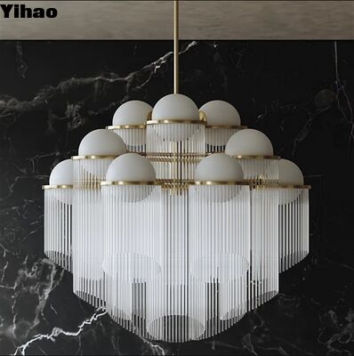 buy Modern Simple Luxury LED Pendant Light with 50000 Hours Lifespan and Customizable Design for Home and Hotel Decor online manufacture