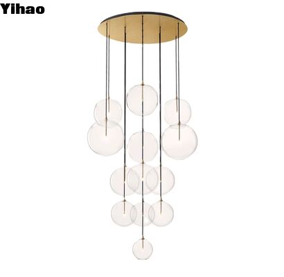 buy Nordic Style Copper Body Pendant Light with 50000 Hours Lifespan and Customizable Design for Home Decoration online manufacture