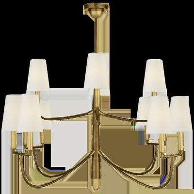 buy Customizable Design LED Chandelier with 50000 Hours Lifespan for Elegant Suspended Lighting online manufacture