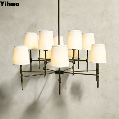 buy Brass Body Pendant Light with 3500K Warm White LED and 5-Year Warranty for Dining Room online manufacture