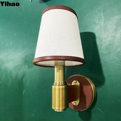 buy Modern Brass Wall Lamp with Warm White 3500K LED Light for Wall-mounted Living Room Decor online manufacture