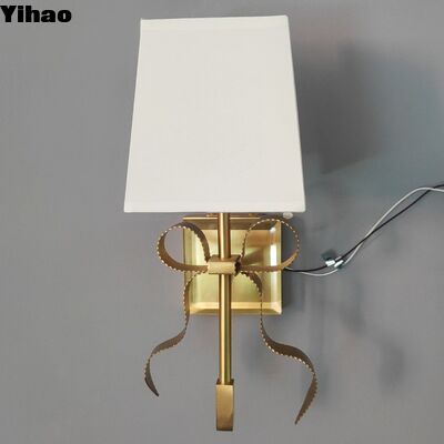 buy Modern Brass Wall Lamp with Warm White 3500K Lighting for Living Rooms and Hotels online manufacture