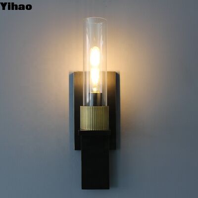 buy Yihao Modern Handmade Brass Wall Lamp with Warm White 3500K LED Lighting for Living Rooms online manufacture