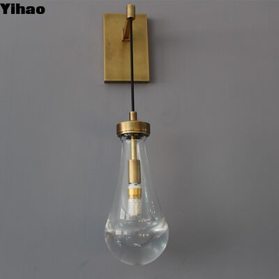 buy Handmade Brass Modern Wall Lamp with Warm White 3500K Lighting for Living Rooms and Hotels online manufacture