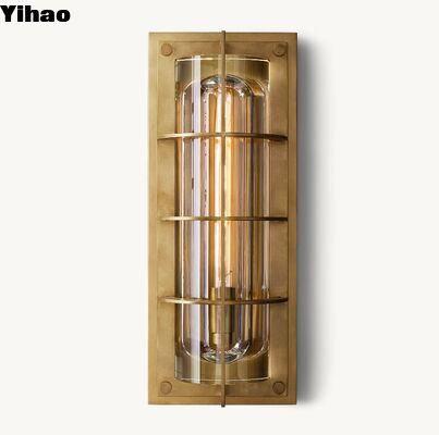 buy Brass Material Wall Lamp with 2700K Warm White Light and 30000 Hours Lifespan for Modern Living Room online manufacture