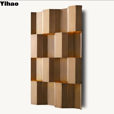 buy Modern American Style Copper Body Wall Lamp with 2700K Warm White Light for Indoor Decoration online manufacture