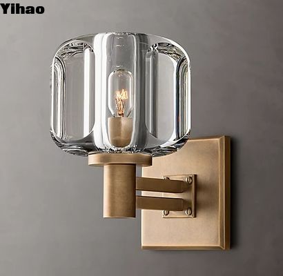 Decorative Wall Lamps Wall Sconce Brass/Bronze/Nickel Decorative Wall Lamps Hardwired Power Source For Indoor Spaces
