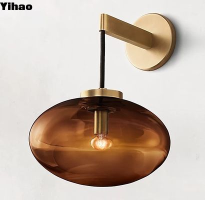 Wall Lamps For Home Decorative Wall Lamps With Brass And Screw-In Installation Method