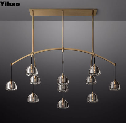 Hemisphere Linear Chandelier 72''