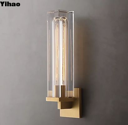 110-120V K9 Glass Modern Indoor Wall Sconces Modern For Living Room