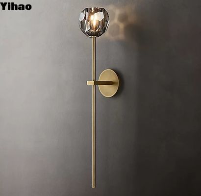 85-265 Volts Hardwired Indoor Decorative Wall Lamps Lights With Brass Finish