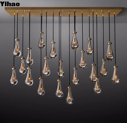 E12 Bulbs Large Brass Restoration Hardware Lighting Chandelier
