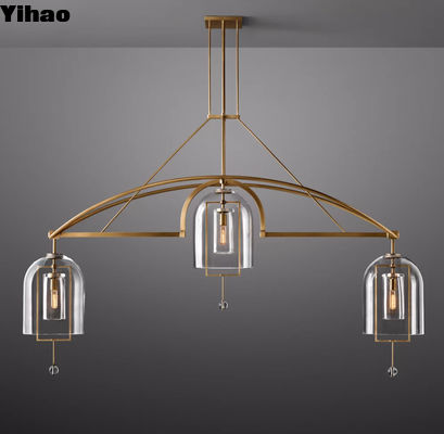 Luxurious RH Chandelier Fulcrum Linear Chandelier For Dining Room