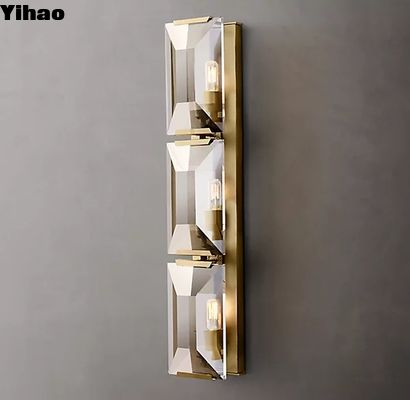 Brass / Iron / Stainless Steel Wall Mount Bedside Lamps Screw In With E12 Candelabra Bulbs