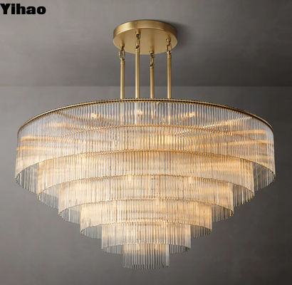 Amadeo Round Chandelier 60'' Hanging Lamp