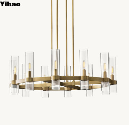 110-240v Ravelle Round Chandelier 36''