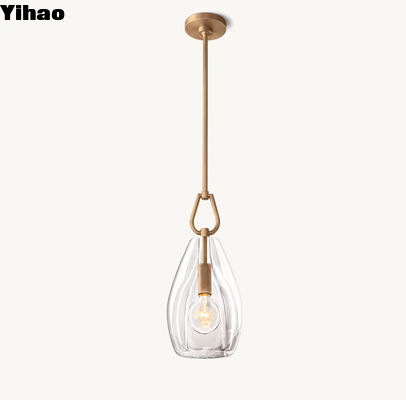 Bronze Cylinder Suspended Pendant Light Contemporary LED Botanist Flute Pendant