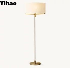K9 Glass Crystal Steel Contemporary Floor Lamps Modern Standing Light 72'' H