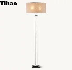 Living Room Aluminum Base Contemporary Floor Lamps 12*6*4 Inches