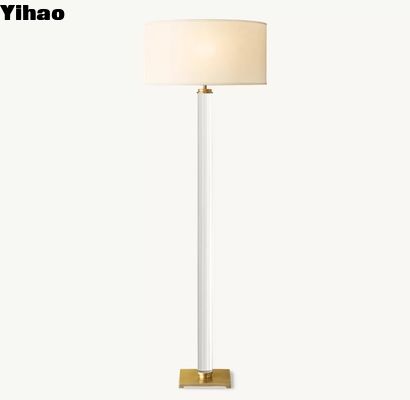 Column Constructed Modern Floor Lanterns Brass Floor Lamps Screw In