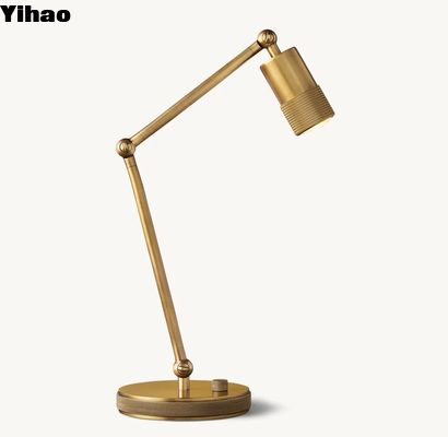 Solid Steel Restaurant Rechargeable Table Lights Glass Bulb Cover With Sandblasted Finish