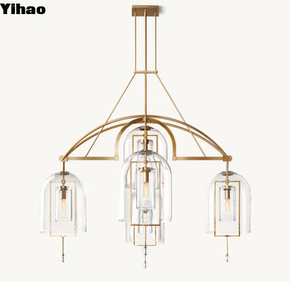 Hardwired Custom Made Chandelier Fulcrum Round Chandelier 61''