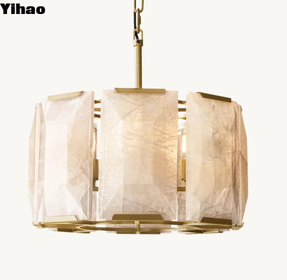 Incandescent Bulb Modern Brass Chandelier Ceiling Light 60 Watt