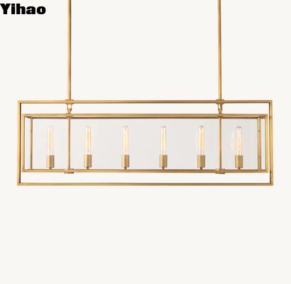 Classic RH Chandelier with Upward Lamp Cup Direction in Nickel/Brass/Bronze Frame