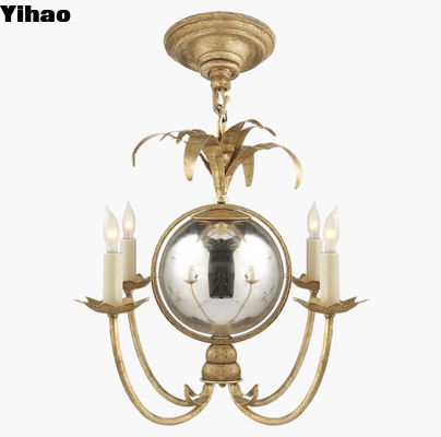 Gramercy Mini Chandelier Customizable Light Bulbs Adjustable Voltage
