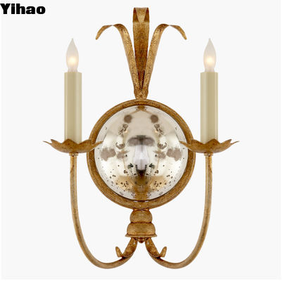 Gramercy Double Sconce Brass Wall Lamps Indoor Wall Lamps 110-240V Voltage