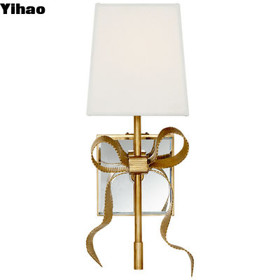 Wall Mount Outdoor Decorative Lamp in Antique Burnished Brass