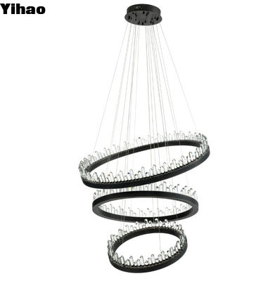Moder Crystal Indoor Art Decorative LED Decoration Light , Luxury Ceiling Chandelier For Restaurant Bedroom