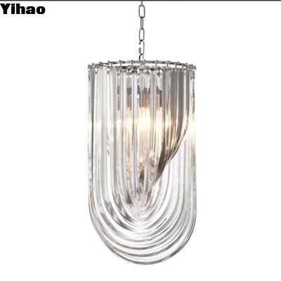 Modern Crystal Led Hanging Art Decorative Chandelier for Dining Living Room Bedroom Home Customization Options Material