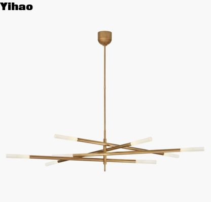 Rousseau Grande Eight Light Articulating Chandelier KW 5589
