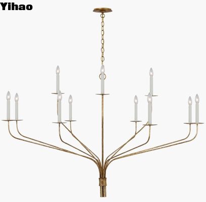 Vsual Comfort Belfair Grande Two-Tier Chandelier IKF 5753