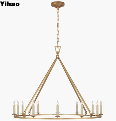 Vsual Comfort Darlana Large Single Ring Chandelier CHC 5174
