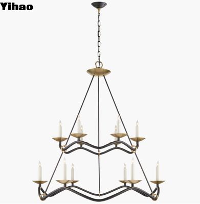 Vsual Comfort Choros Two-Tier Chandelier S5041