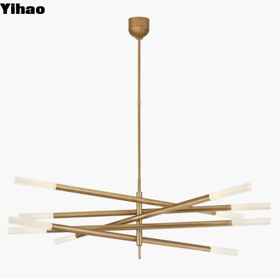 Vsual Comfort Rousseau Grande Ten Light Articulating Chandelier KW 5587